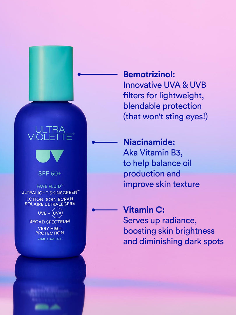 Fave Fluid SPF 50+ Ultralight SKINSCREEN™ 75ml
