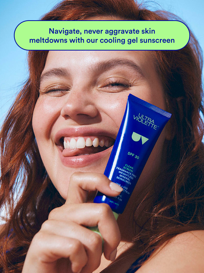 Clean Screen SPF 30 Fragrance Free Weightless Gel SKINSCREEN™ 50ml