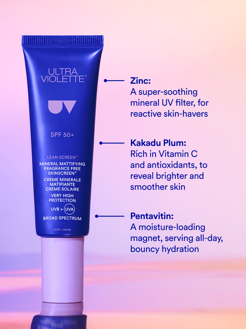 Lean Screen SPF 50+ Mattifying Zinc SKINSCREEN™ 50ml