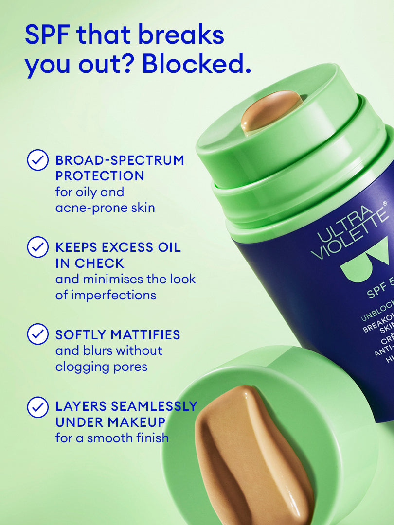 SPF 50 Unblock Screen Breakout Friendly SKINSCREEN™ 50ml